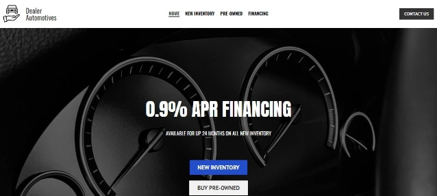 品牌啟動網站模板範例三 品牌啟動網站模板範例三